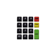 0I601100 - CONJUNTO DE BOTOES BLOCO NUM. TEC55 C/ GRAVAÇÃO LASER